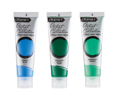 Acrylic Artist Paint Tubes 100ml