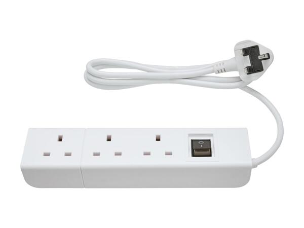 3 Socket Extension Lead
