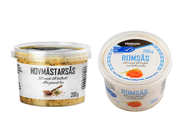 Rom-/ hovmästarsås
