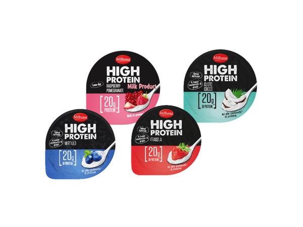 High protein yogurt