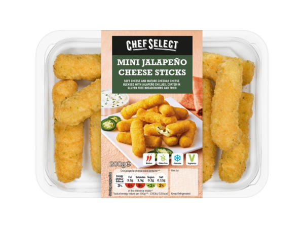 Chef Select Stuffed Jalapeño Pepper Cheese Sticks