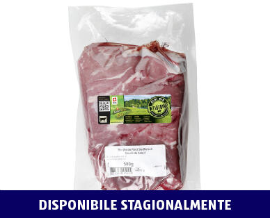 NATURE SUISSE BIO 
 CARNE MAGRA PER BOLLITO DI MANZO DA PASCOLO BIO ALDI
