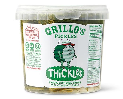 Grillo's Dill or Hot Dill Thickles