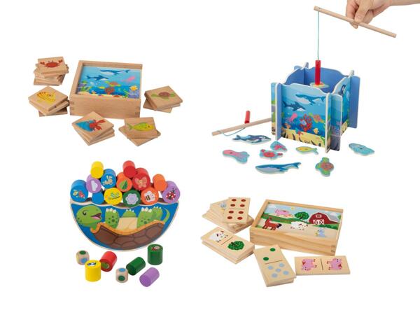 Set de jeu en bois