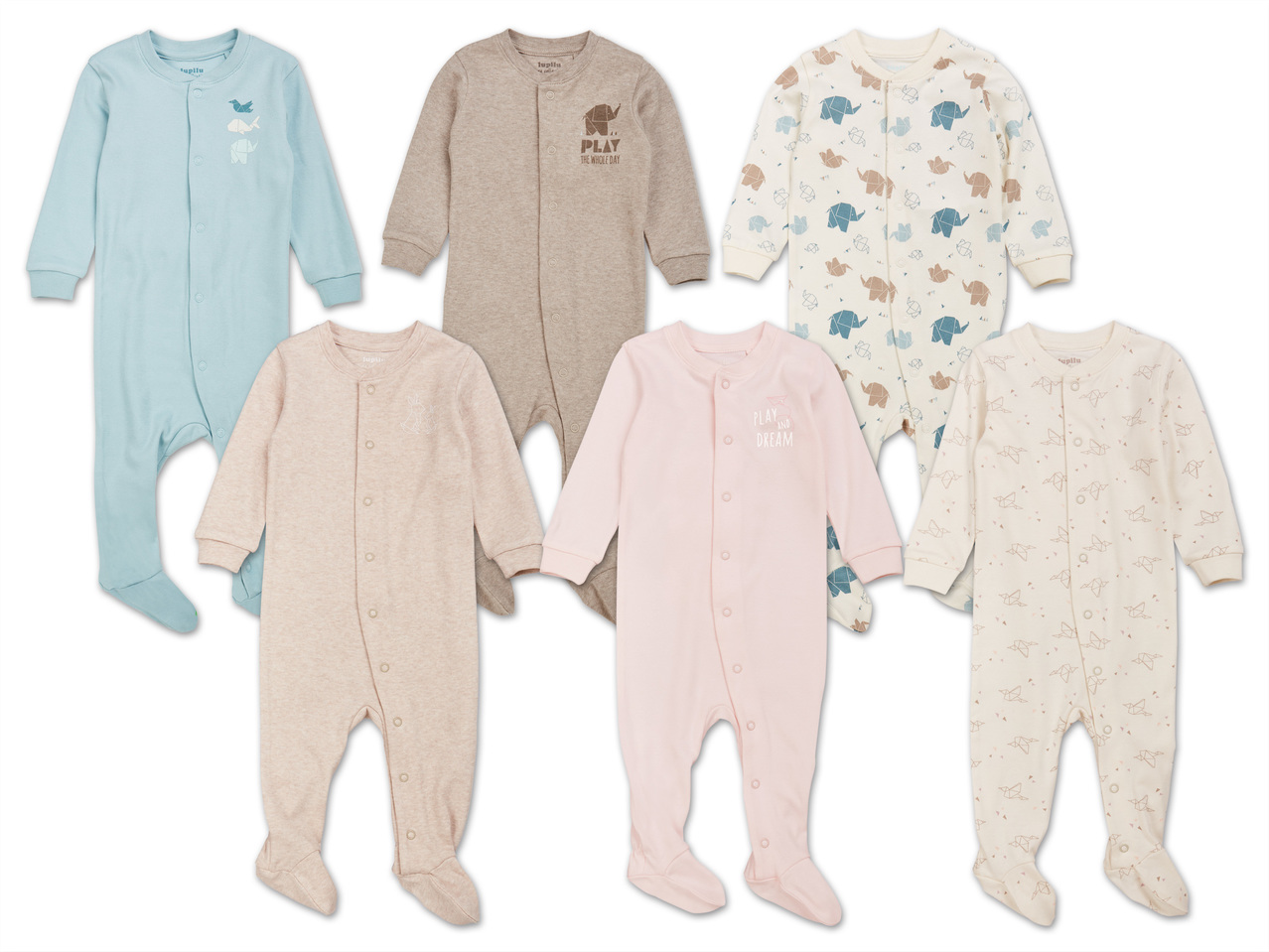 LUPILU(R)PURE COLLECTION Baby Schlafoverall1