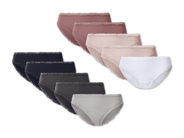 Damen Slip, 5 Stück