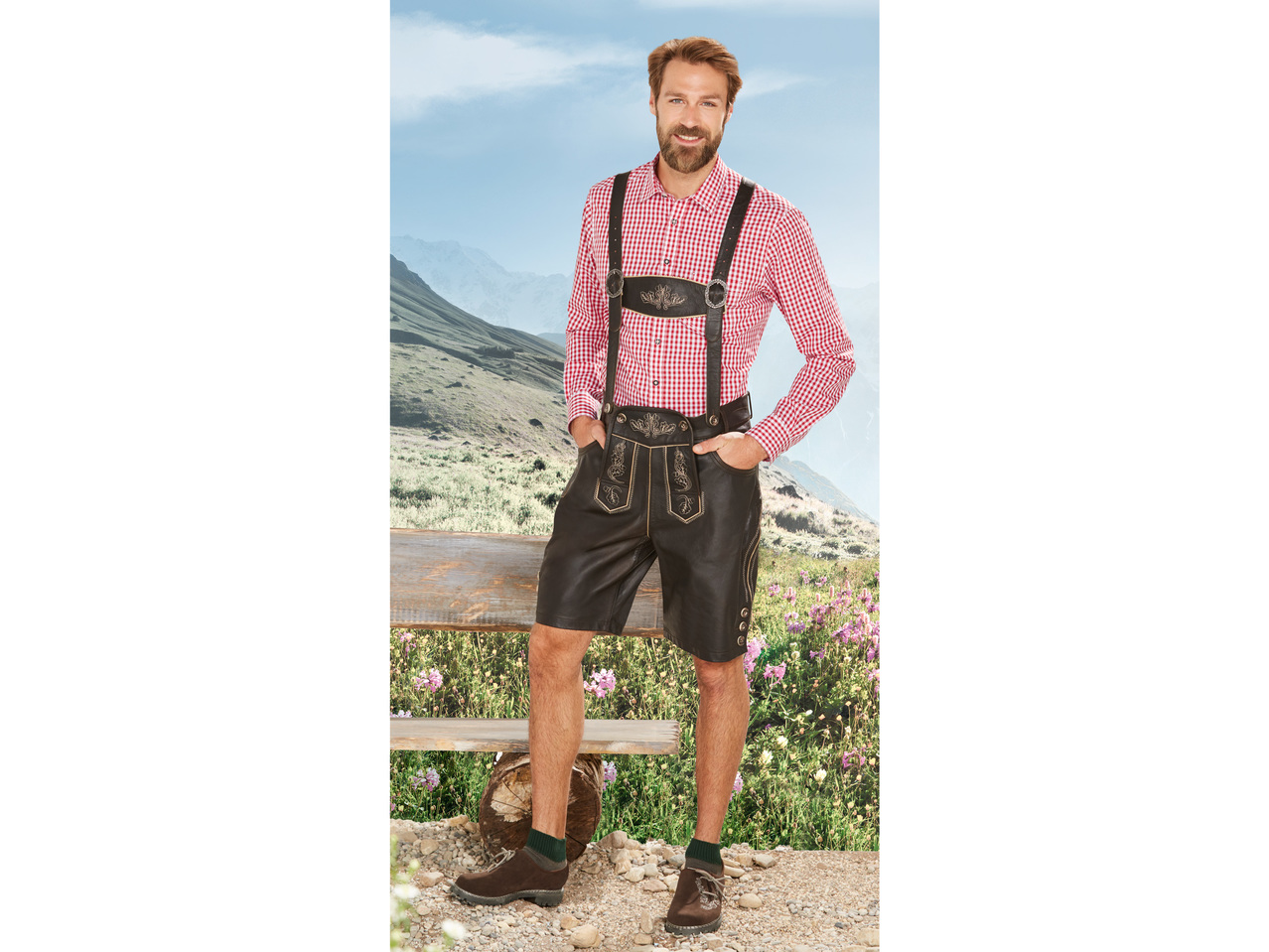LIVERGY(R) Herren Lederhose1
