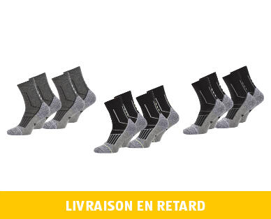 KINGCRAFT FASHION 
 CHAUSSETTES DE TRAVAIL POUR HOMMES