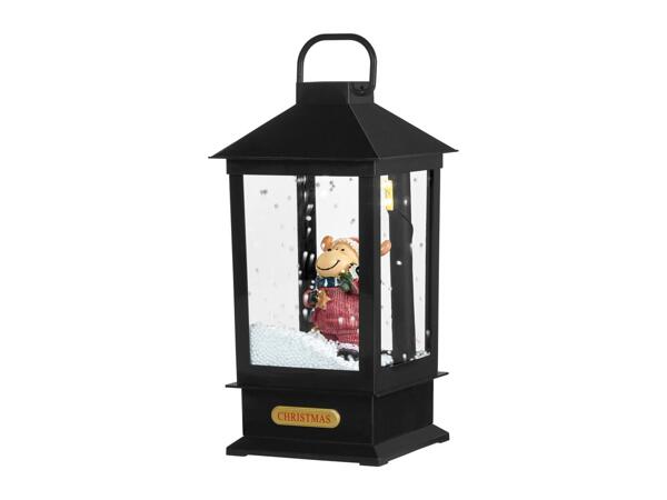 Livarno Home LED Musical Snowing Lantern