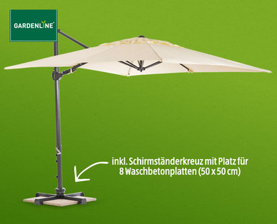 GARDENLINE Alu-Multipendelschirm