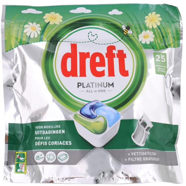 Dreft vaatwastabletten All in One Platinum