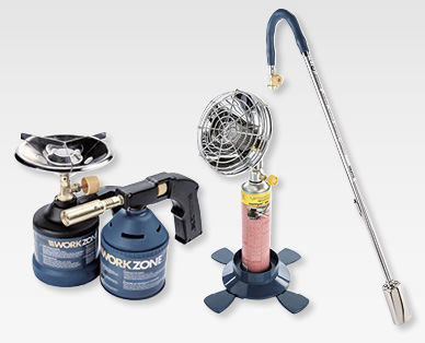 Assortiment d'appareils à gaz WORKZONE(R)