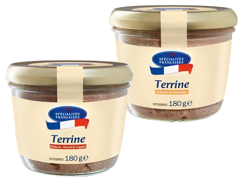 SPÉCIALITÉS FRANCAISES Pastete im Glas