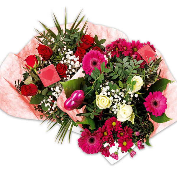 Floristen Valentinsstrauß