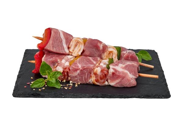 Fleischspiesse mit Peperoni​