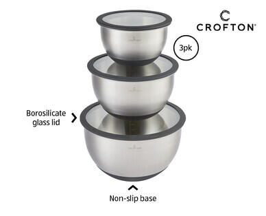Stainless Steel Mixing Bowls 3pc Set