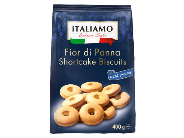 Dark Chocolate Shortcake Biscuits