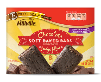 Millville Soft Baked Fudge Filled Bars