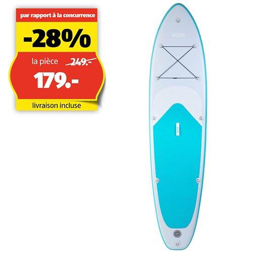 KOOR Planche de SUP "Asuubi" 10'6 (320 cm), Bleu
