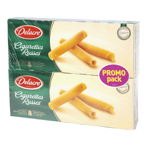 DELACRE(R) 				Cigarettes russes, 2-pack