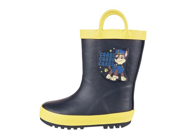 Kids' Black Wellington Boots