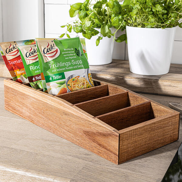 Aufbewahrungsbox mit 6 Fächern