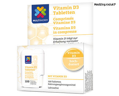 VITAMIN D3- MINITABLETTEN