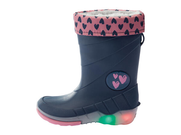 Lupilu Kids' Light-Up Wellington Boots