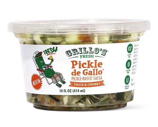 Grillo's 
 Pickle De Gallo Mild or Medium