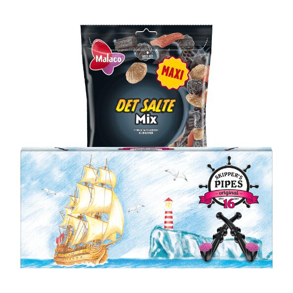 Lakridspiber eller Det salte mix