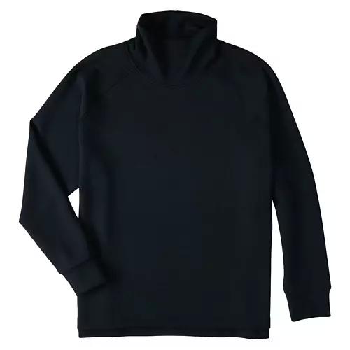 Ladies Premium Athleisure Pullover - Black, XL