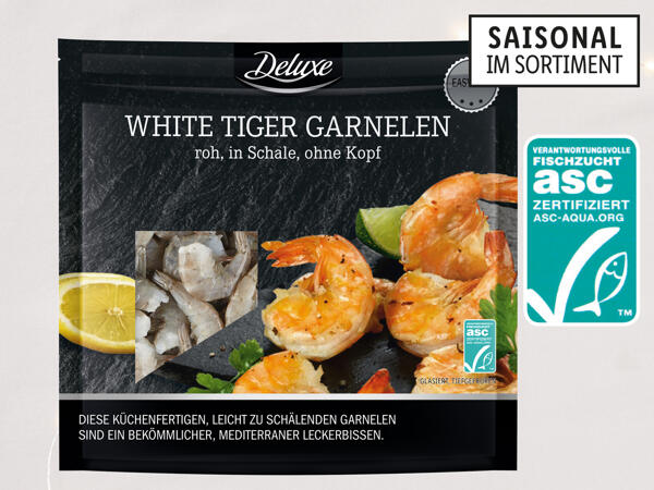 ASC White Tiger Garnelen