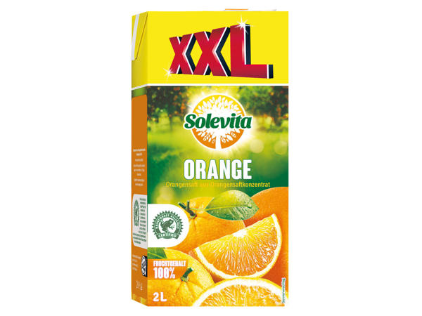 SOLEVITA Orangensaft 2 Liter
