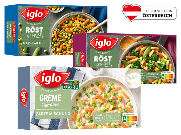Iglo Röstgemüse oder Cremegemüse