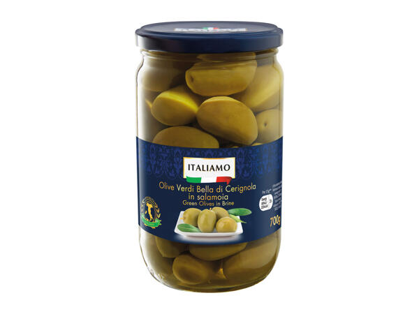 Italiamo Green Olives in Brine