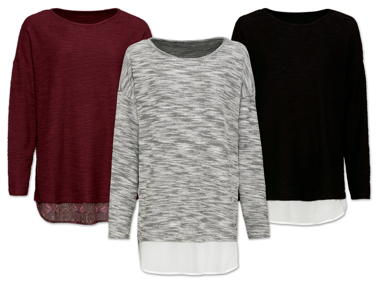 ESMARA(R) Damen Strickpullover1