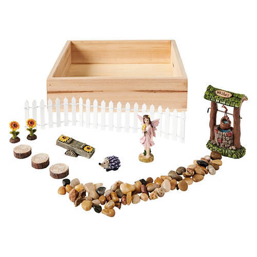 Fairy Garden Kit, Wishing Well