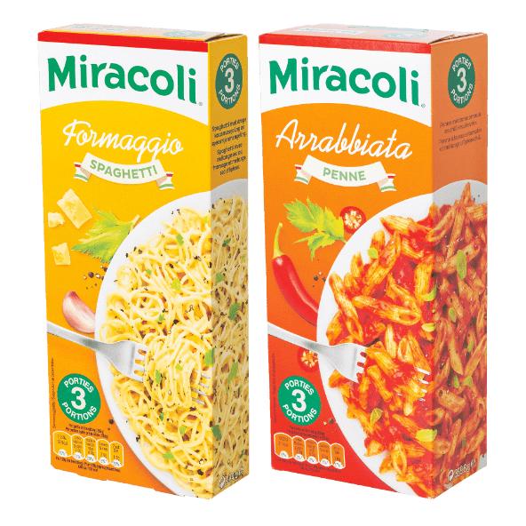 Pastamaaltijd Miracoli
