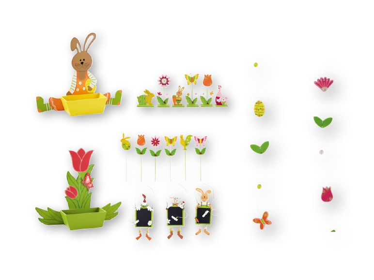Melinera Wooden Easter Decorations