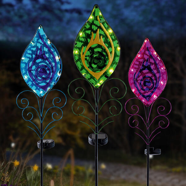 LED-Solar-Pfauenauge