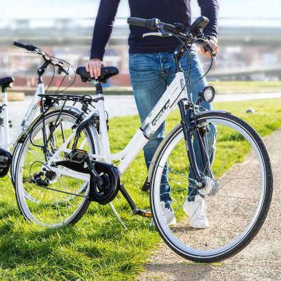 Aluminium fiets
