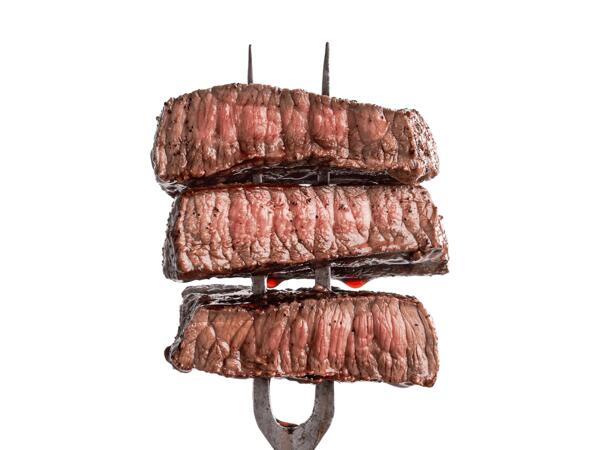 Frischer Rostbraten oder Beiried vom Jungstier