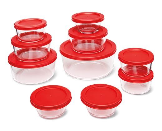 Crofton 20pc Glass Storage Set
