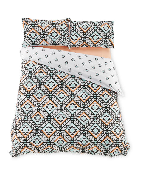 Aztec Design Double Bed Set