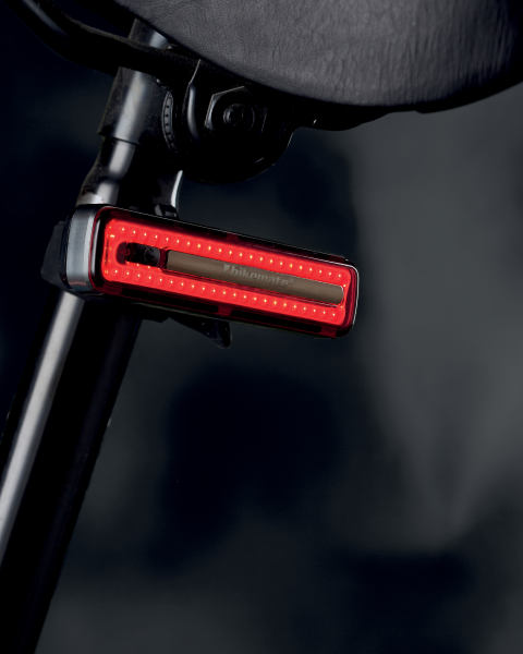 Aluminium Red Rear Bike Lights