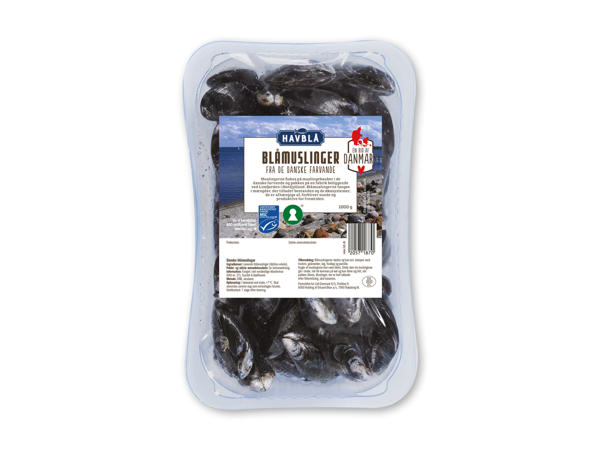 Danske blåmuslinger