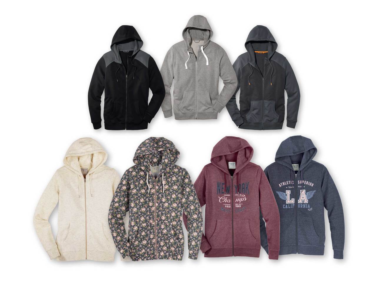 ESMARA LIVERGY Ladies'/Men's Sweat Jacket