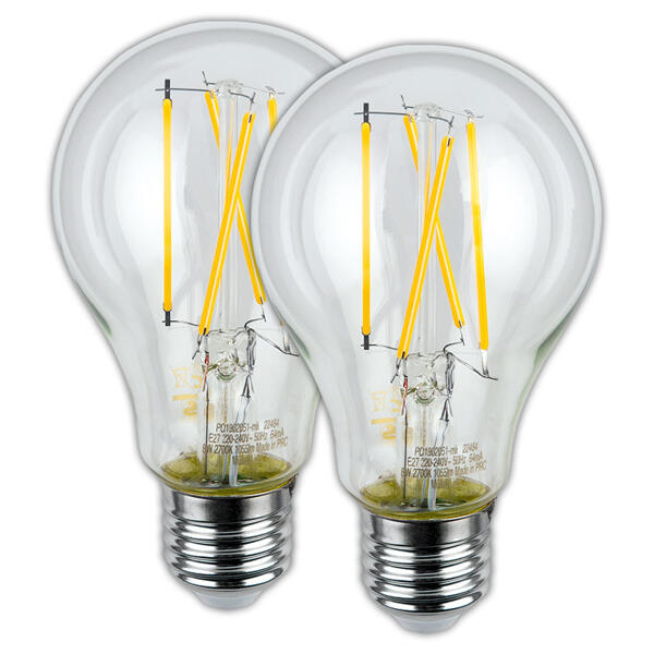 LED-Filament-Leuchtmittel-Set 320°