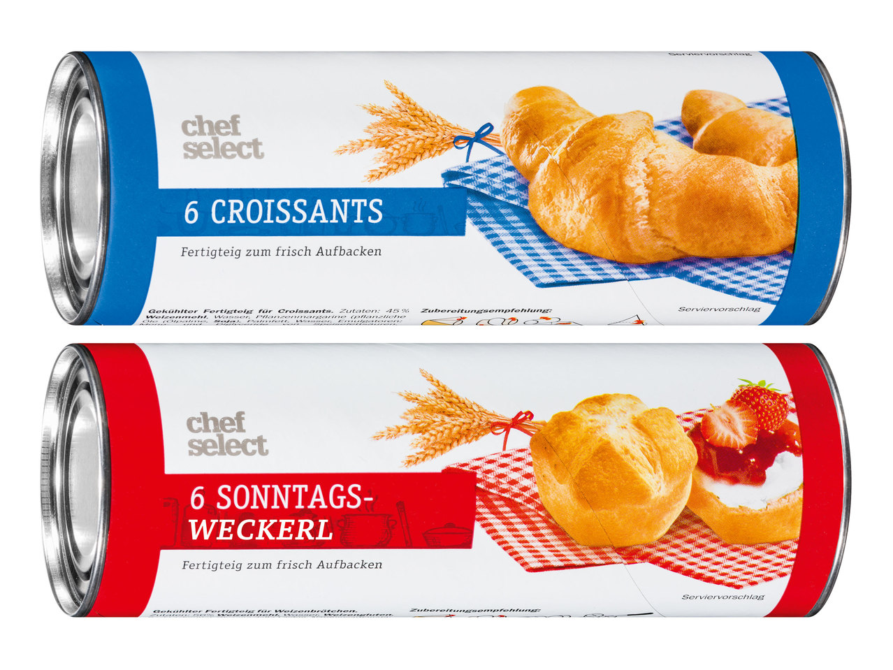 CHEF SELECT Croissants/Sonntagsweckerl