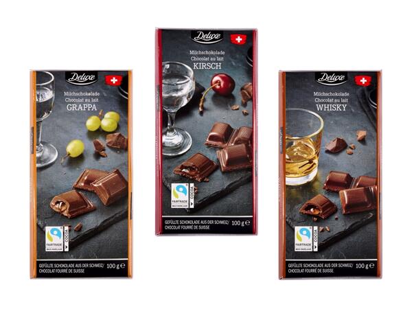 Tavoletta di cioccolato al liquore "Sélection"